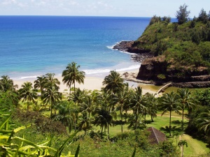 pittoresk strandje | Kauai